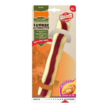 Žvečilna igrača za pse Nylabone Extreme Chew Roll	Rawhide Velikost XL Piščanec Najlon