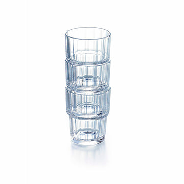Set očal Arcoroc Noruega Prozorno Steklo 270 ml (6 Kosi)