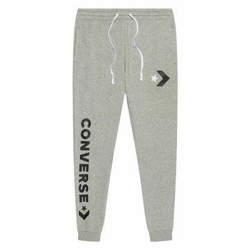 Dolge športne hlače Converse Jogger Star Siva Svetlo siva