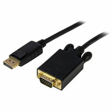 Adapter iz DisplayPort v DVI Startech DP2VGAMM3B           Črna 90 cm 0,9 m