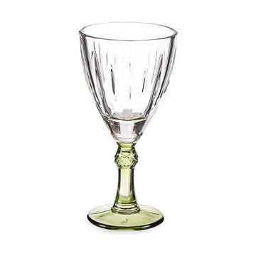 Vinski kozarec Exotic Kristal Zelena 6 kosov (275 ml)