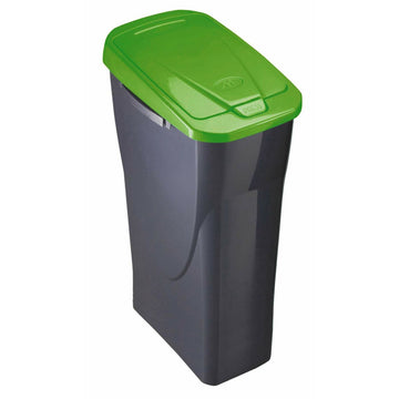 Koš za Smeti za Reciklažo Mondex Ecobin Zelena S pokrovom 25 L