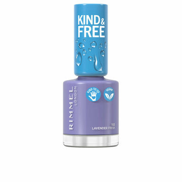 lak za nohte Rimmel London Kind & Free 153-lavender light (8 ml)