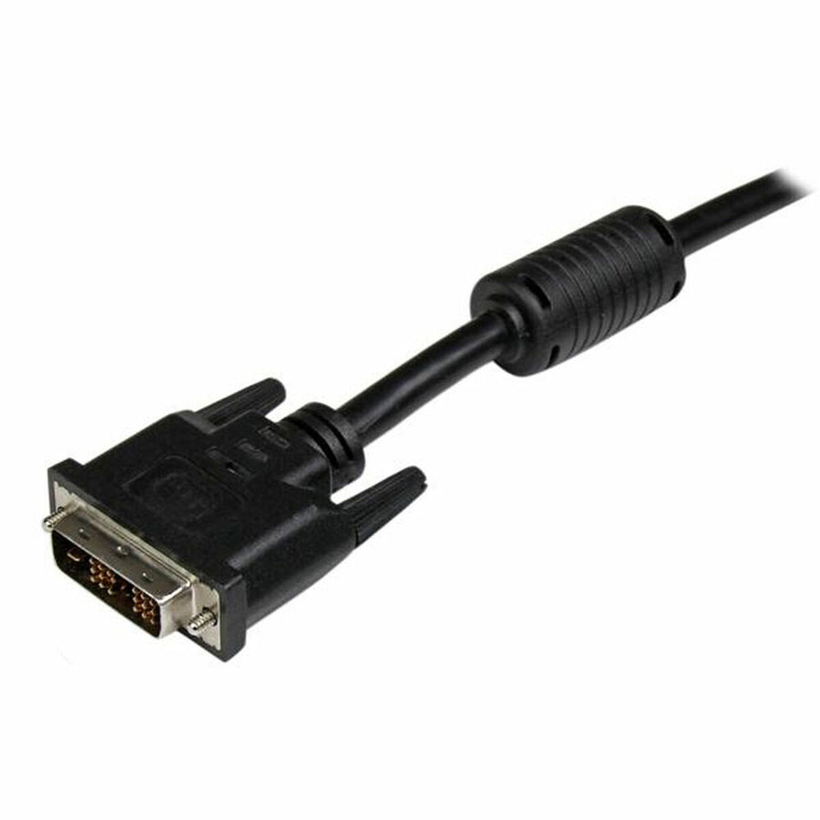 Video Digitalen Kabel DVI-D Startech DVIDSMM2M            (2 m) Črna