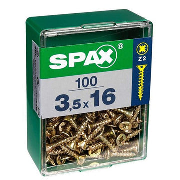 Škatla z vijaki SPAX Yellox Les Ravna glava 150 Kosi (2 x 10 mm)