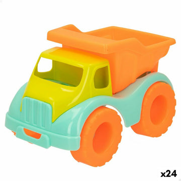 Tovornjak s prekucnikom Colorbaby 18 cm Plaža Plastika (24 kosov)