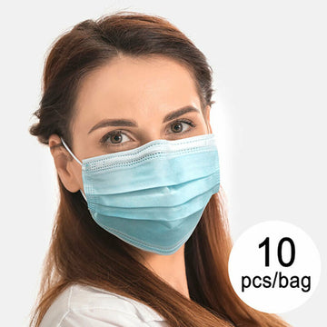 3-slojna kirurška maska za enkratno uporabo Vrste I Model B (Paket 10 kosa)
