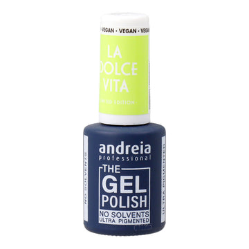 Gel lak za nohte Andreia La Dolce Vita DV1 Lime Green 10,5 ml