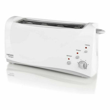 Toaster Haeger TO-100.008A Večnamensko 1000 W Bela