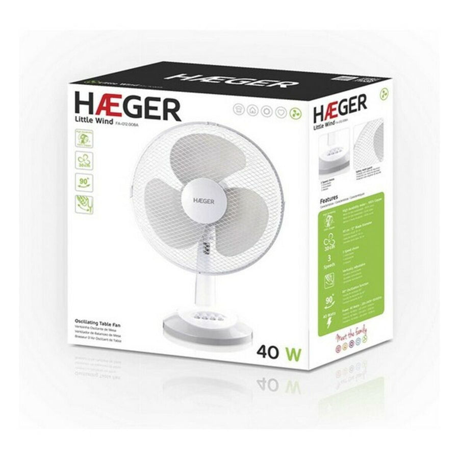 Namizni ventilator Haeger Little Wind 40W