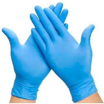 Vinilne rokavice za enkratno uporabo M Modra Vinil