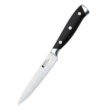 Nož za drobljenje Masterpro BGMP-4306 12,5 cm Črna Nerjaveče jeklo Nerjaveče jeklo/Les