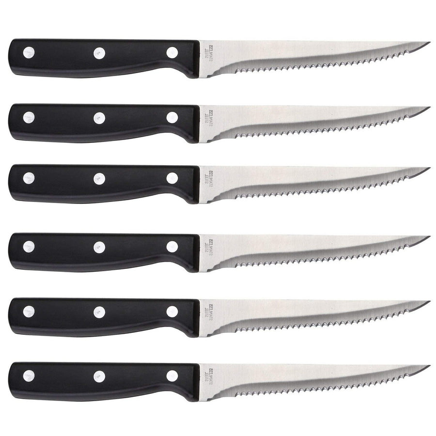 Set nožev Masterpro Gourmet Nerjaveče jeklo (12,5 cm) (6 Kosi)