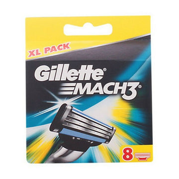 Polnilo za podlago za make-up Mach 3 Gillette 7702018263783 (8 uds)