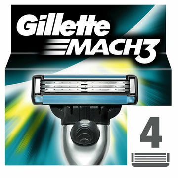 Britvica Gillette Mach 3 (4 kosov)