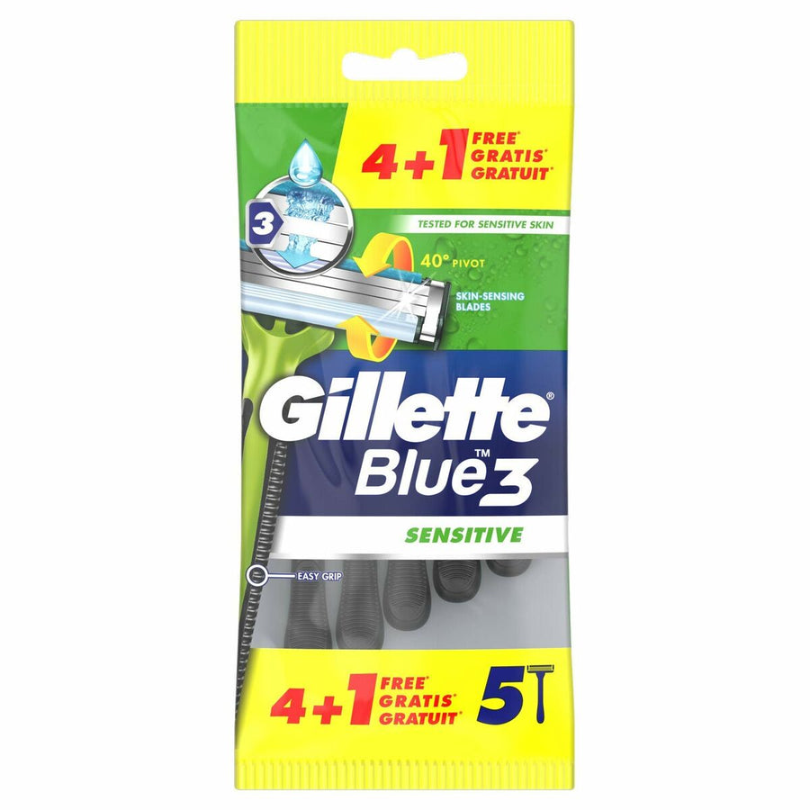 Britvice Gillette Blue Sensitive 5 kosov