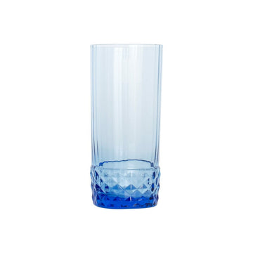 Set očal Bormioli Rocco America'20s Modra 6 kosov Steklo (490 ml)