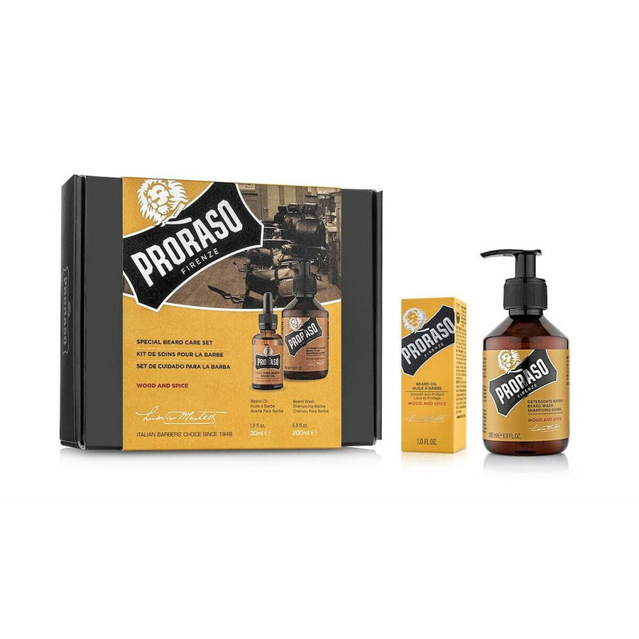 Komplet za nego brade Proraso Wood & Spice 2 Kosi