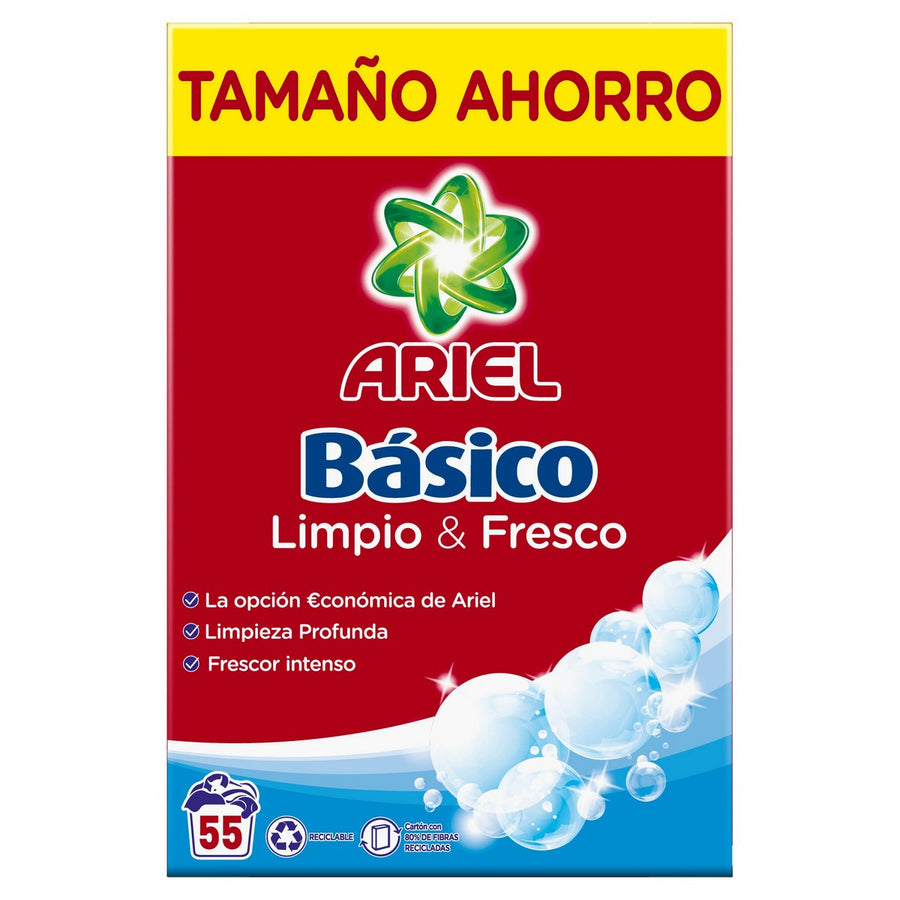 Detergent Ariel Básico 55 Pranj