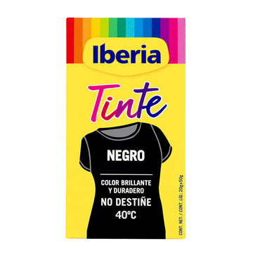 Barva za oblačila Tintes Iberia Črna 40º C