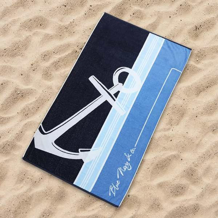 Brisača za na plažo Secaneta Cotyco 90 x 165 cm Jacquard Žamet