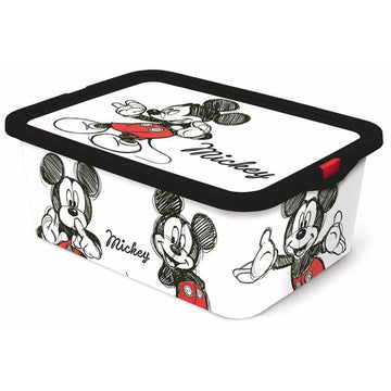 Škatla za Shranjevanje Mickey Mouse Fancy 13 L polipropilen