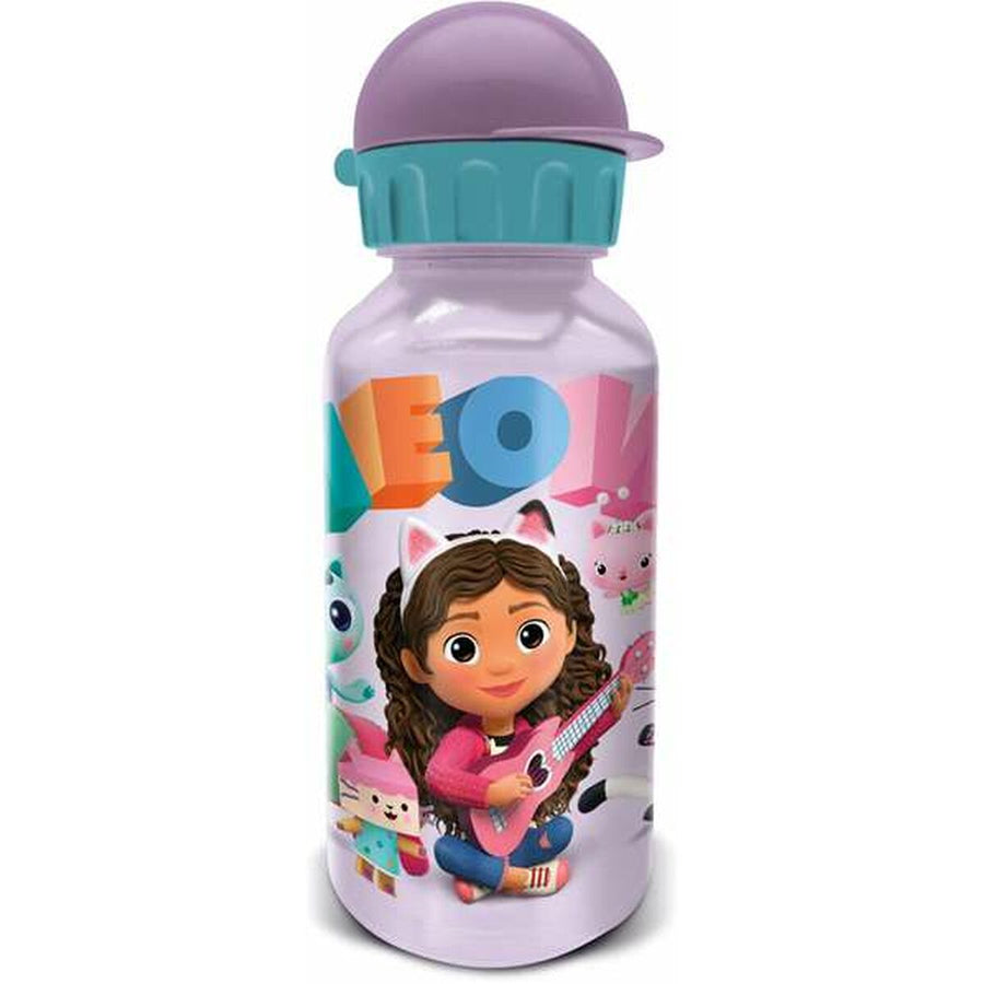 Steklenica Gabby's Dollhouse 370 ml Otroška Aluminij