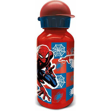 Steklenica Spider-Man Arachnid Grid  370 ml Otroška Aluminij