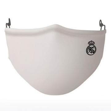 Higienska maska iz tkanine za ponovno uporabo Real Madrid C.F. SF430915 Bela