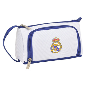 Toaletna torbica za otroke Real Madrid C.F. Modra Bela (32 Kosi)