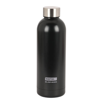 Termična Steklenice od Nerjavečega Jekla Safta Black 500 ml Črna
