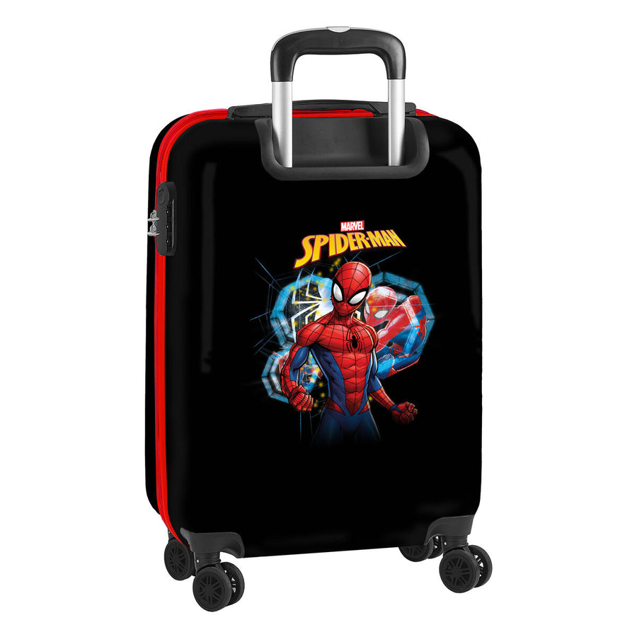 Kovček za kabine Spider-Man Hero Črna 20'' 34,5 x 55 x 20 cm