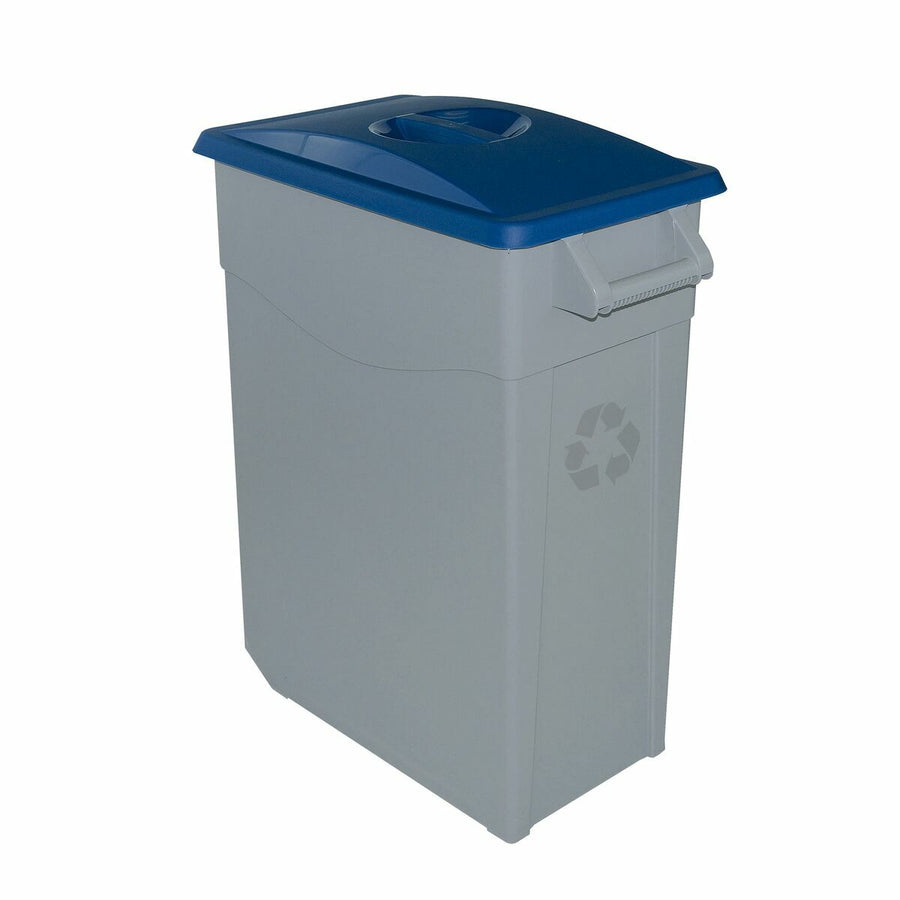 Koš za Smeti za Reciklažo Denox 65 L Modra (2 kosov)