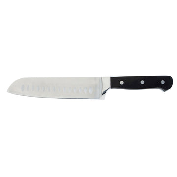 Santoku nož Quid Professional Inox Chef Black Črna Kovina (Pack 6x)