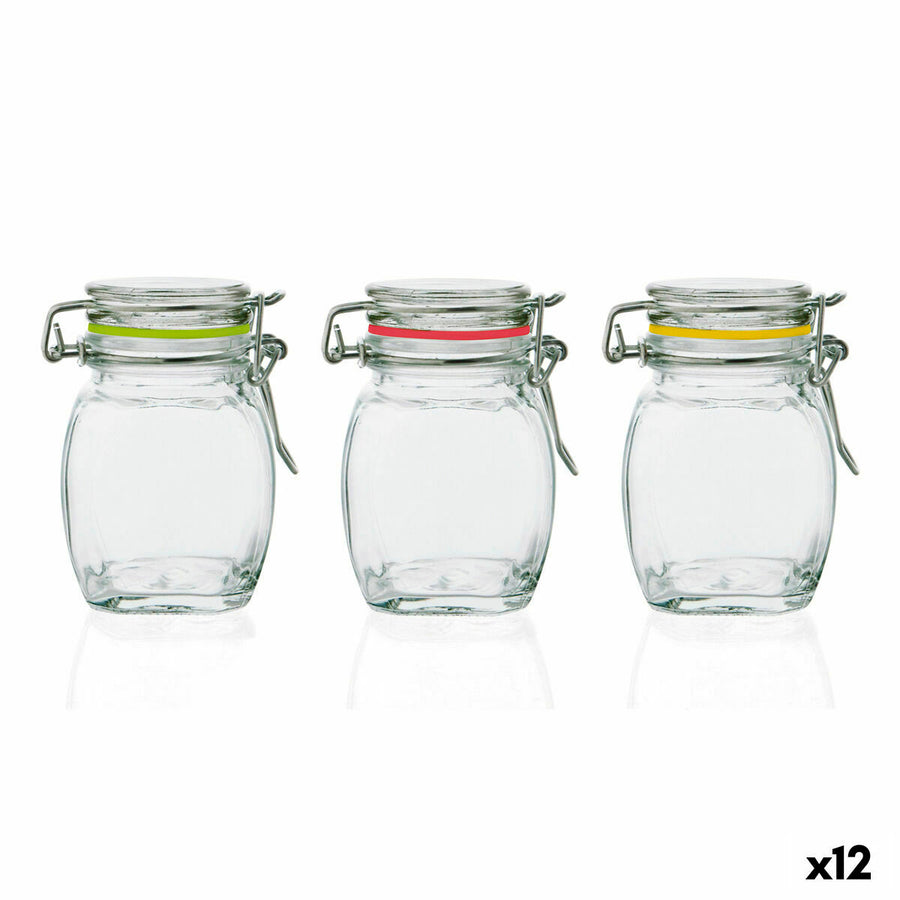 Kozarec za shranjevanje Quid Select Prozorno Steklo (10 cl) (Pack 12x)
