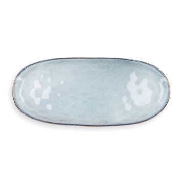 Servirni krožnik Quid Boreal Modra Keramika 36 x 16 cm (2 kosov) (Pack 2x)