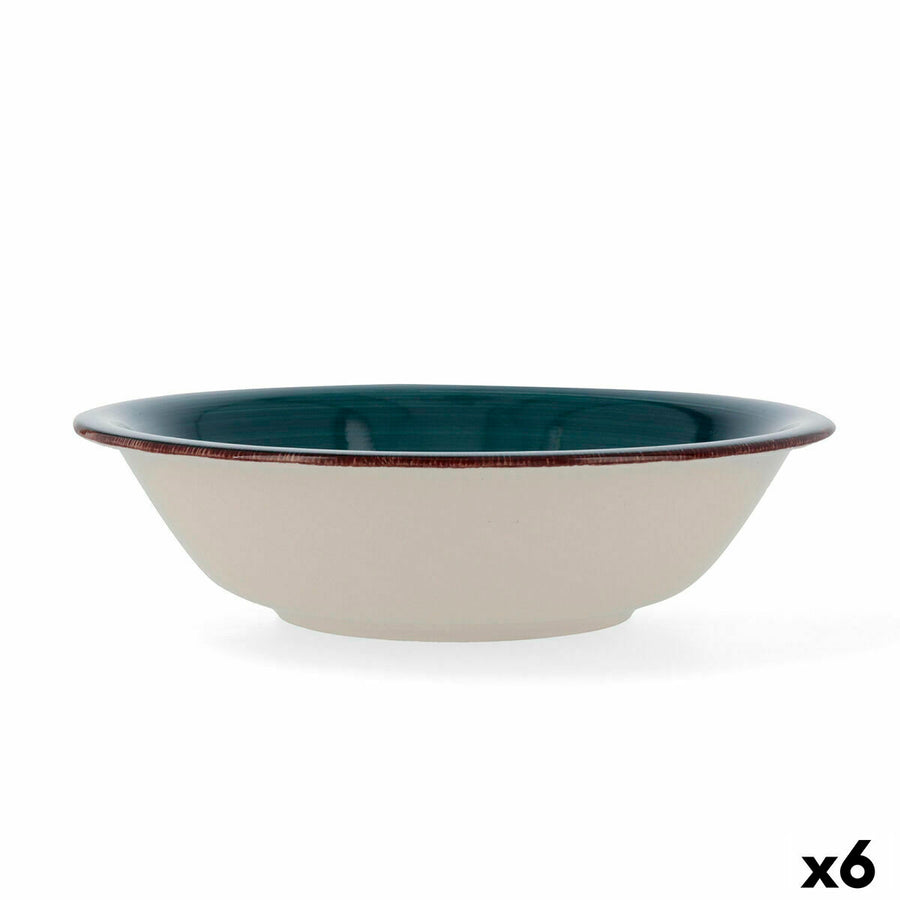 Skleda za Solato Quid Zafiro Vita Keramika Modra (23 cm) (Pack 6x)