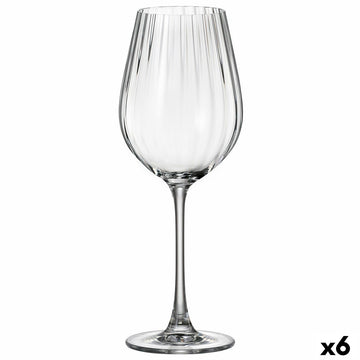 Vinski kozarec Bohemia Crystal Optic Prozorno 6 kosov 500 ml