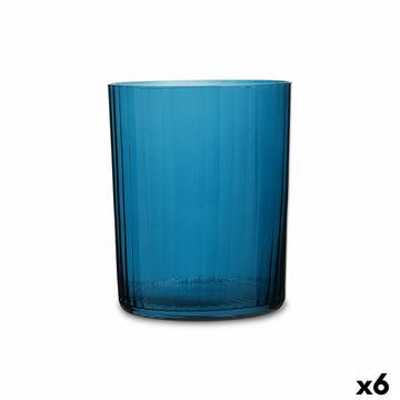 Kozarec Bohemia Crystal Optic Turkizno Steklo 500 ml (6 kosov)