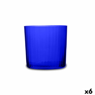 Kozarec Bohemia Crystal Optic Modra Steklo 350 ml (6 kosov)