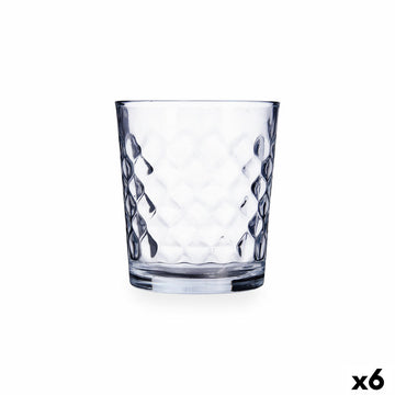 Kozarec Quid Diamond Urban Prozorno Steklo 360 ml (6 kosov)