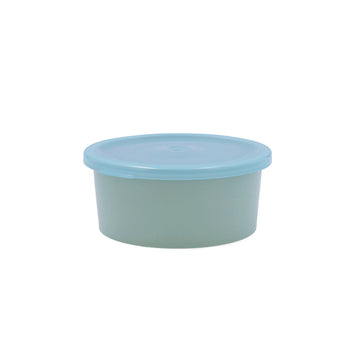 Okrogla Posoda za Malico s Pokrovom Quid Inspira 470 ml Modra Plastika