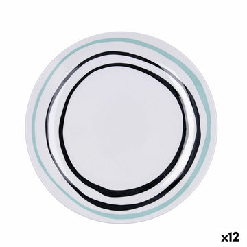 Farfurie Întinsă Bidasoa Zigzag Pisana Keramika Ø 26,5 cm (12 kosov)