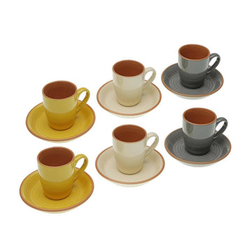 Komplet Lončkov za Kavo Versa Corin Keramika (6 Kosi)