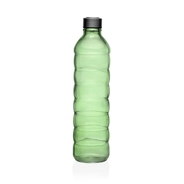 Steklenica Versa 1,22 L Zelena Steklo Aluminij 8,5 x 33,2 x 8,5 cm