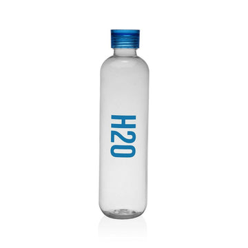 Steklenica z vodo Versa H2o Modra Jeklo polistiren 1 L 9 x 29 x 9 cm