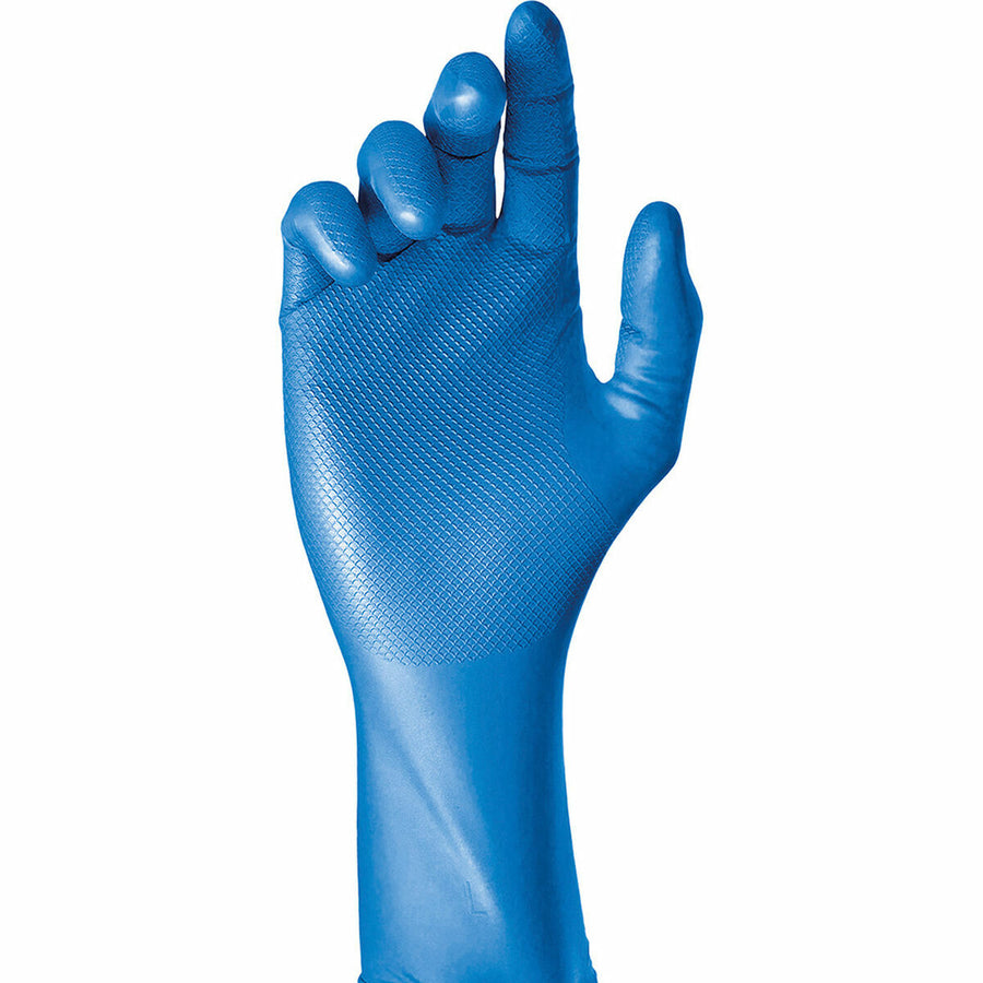 Rokavice za enkratno uporabo JUBA Škatla Brez praška Modra Nitril (50 kosov)