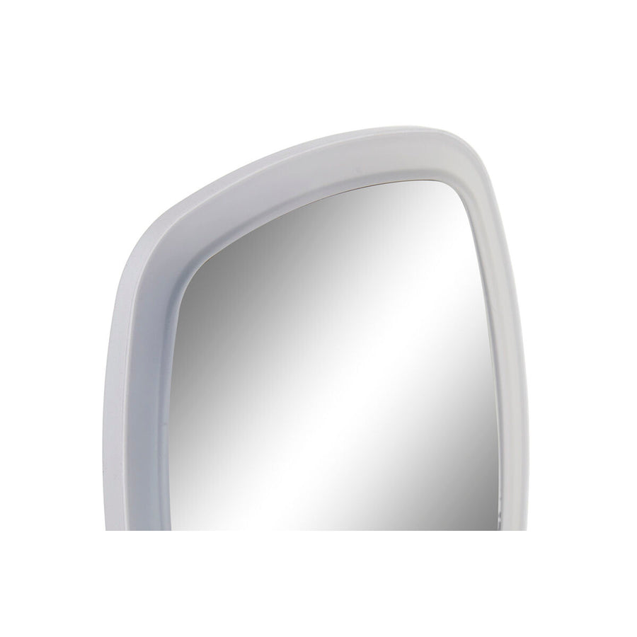 Povečevalno Ogledalo z LED Osvetlitvijo DKD Home Decor 17 x 13 x 30,5 cm Srebrna Kovina