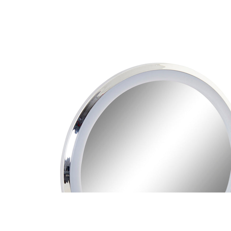 Povečevalno Ogledalo z LED Osvetlitvijo DKD Home Decor Srebrna 20 x 14 x 34 cm