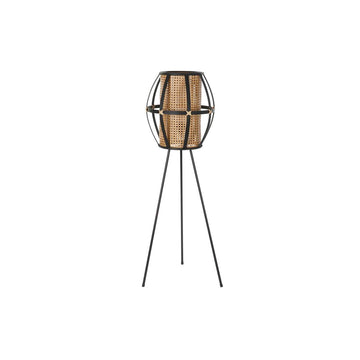 Talna Svetilka DKD Home Decor Rjava Črna Kovina Bambus 50 W 220 V 38 x 38 x 119 cm